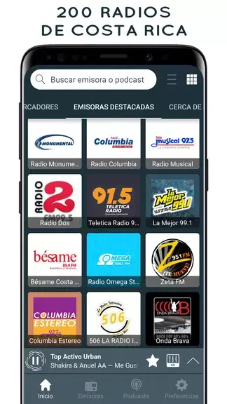 Radios de Costa Rica Online Скриншот 0