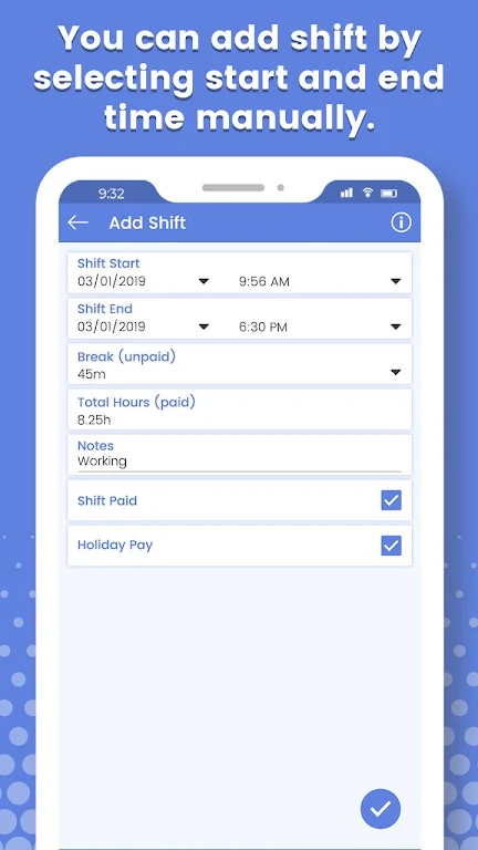 Work Log - Work Hours Tracking স্ক্রিনশট 0