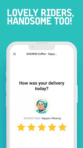 BAEMIN - Food delivery app Zrzut ekranu 1