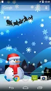 Christmas Magic Live Wallpaper Schermafbeelding 0