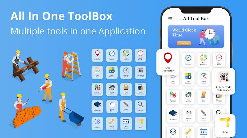 All In One Tools-Smart Toolbox Скриншот 0