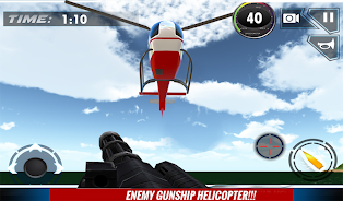 Police Boat Shooting Games 3D Screenshot 0