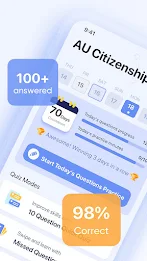 AU Citizenship Test 2024 スクリーンショット 0