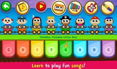 Piano Kids ภาพหน้าจอ 1