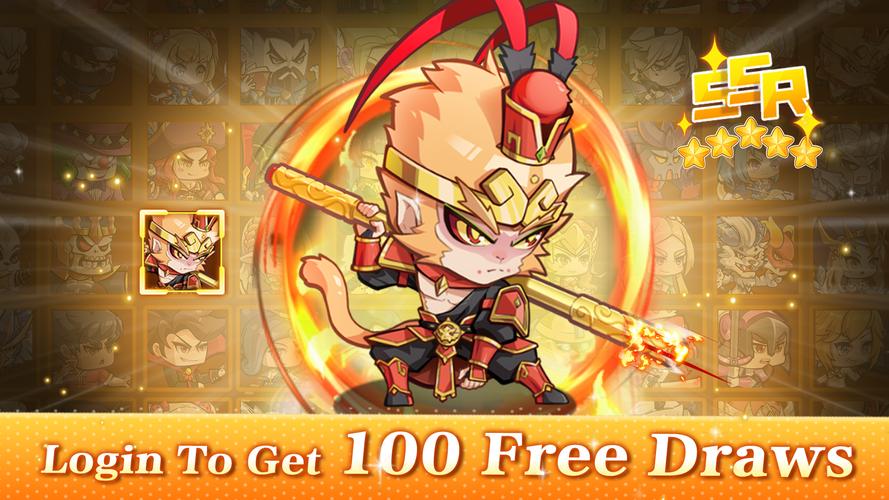 Mythic Summon: Idle RPG ဖန်သားပြင်ဓာတ်ပုံ 1