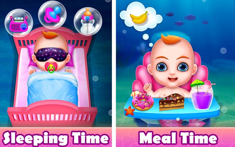 Mermaid Game: Newborn,Pregnant স্ক্রিনশট 2