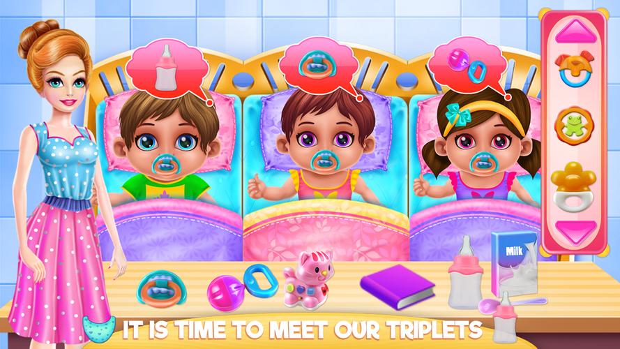 Crazy Mommy Triplets Care应用截图第2张