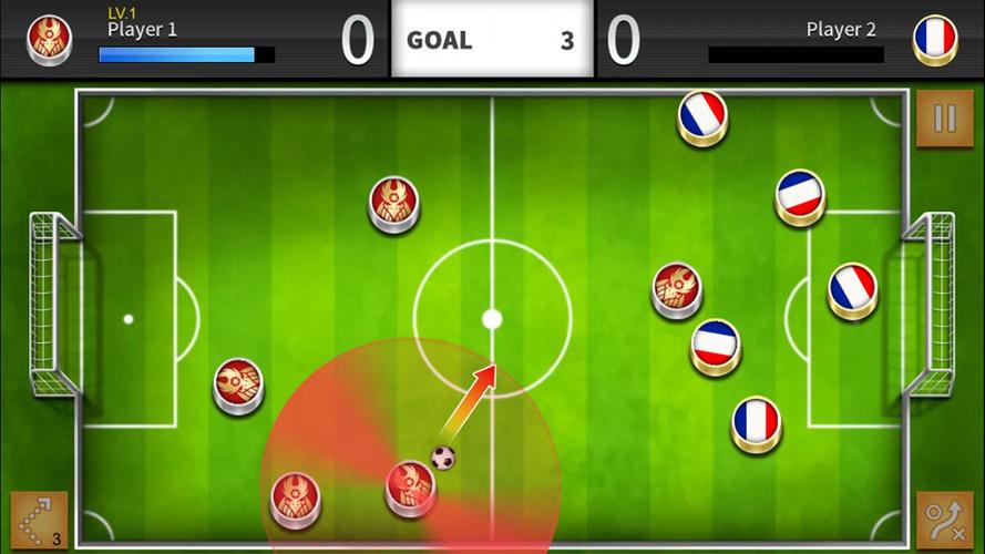 Soccer Striker King Ekran Görüntüsü 2
