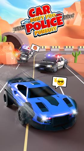 Car Drift Pro - Police Pursuit ဖန်သားပြင်ဓာတ်ပုံ 0