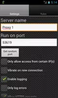 Proxy Server Tangkapan skrin 1