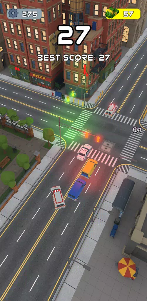 Traffic Panic - Road control Captura de pantalla 2