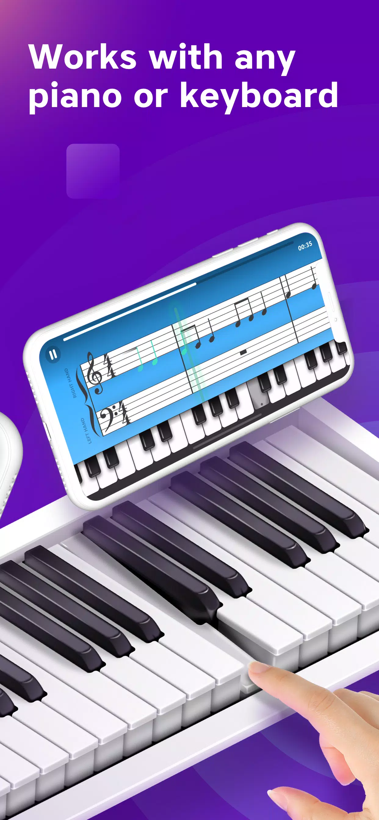 Piano - Apprenez le piano Capture d'écran 1