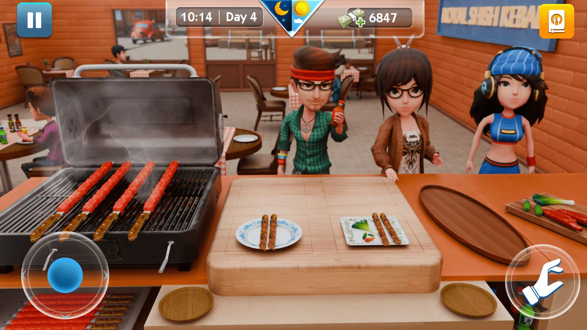 Kebab Food Chef Simulator Game स्क्रीनशॉट 1