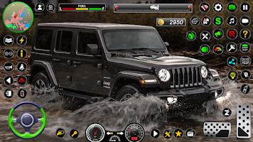 Jeep Driving Simulator offRoad Tangkapan skrin 2