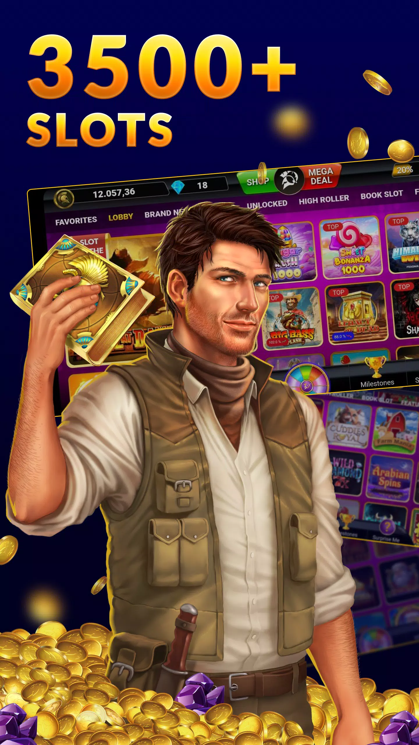 SpinArena Online Casino Slots 스크린샷 0