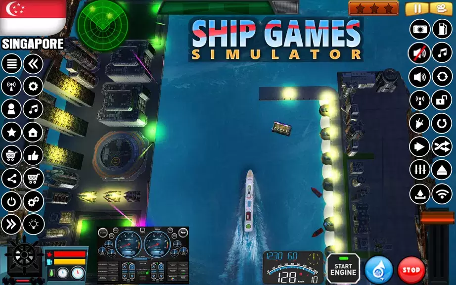 Big Cruise Ship Simulator Скриншот 3