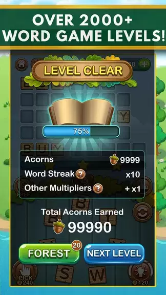 Word Forest: Word Games Puzzle Screenshot 1