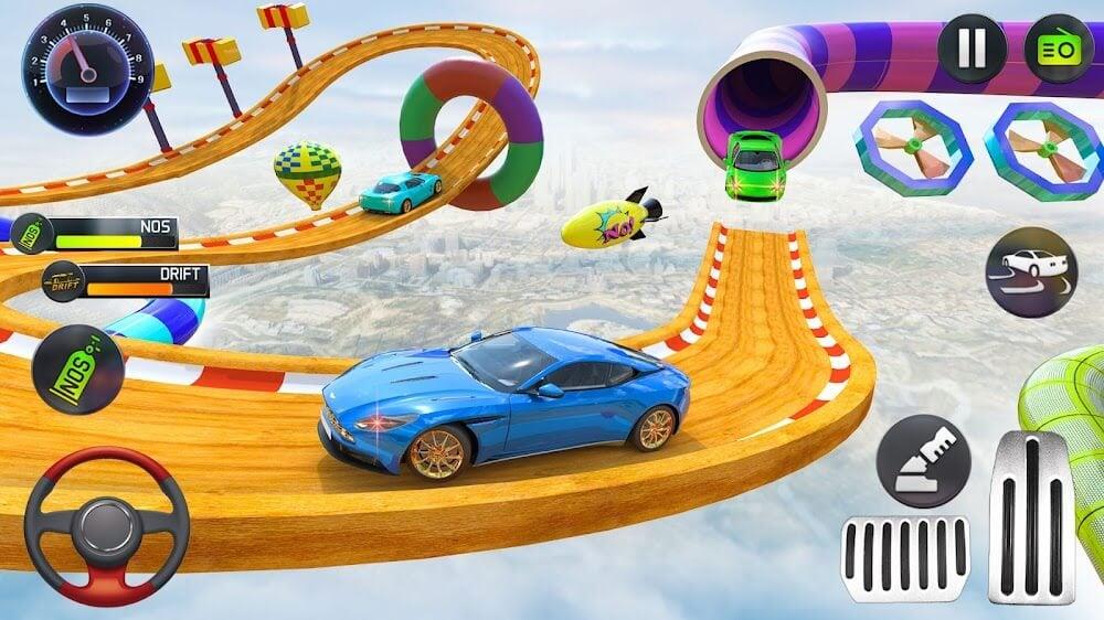 Mega Ramp Car Stunts Race Zrzut ekranu 2