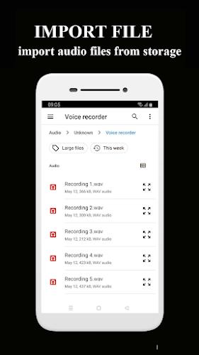 Voice Memos Zrzut ekranu 1