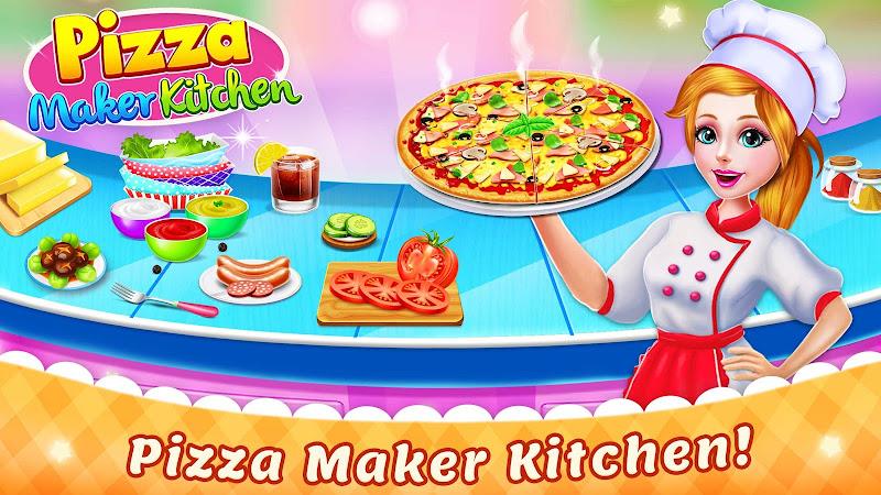 Pizza Maker game-Cooking Games Ảnh chụp màn hình 3