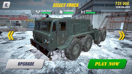 Army Truck Driver Captura de tela 1