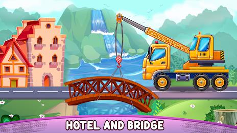 Build a House-Kids Truck Games スクリーンショット 2