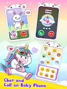 Baby Unicorn Phone For Kids ภาพหน้าจอ 1