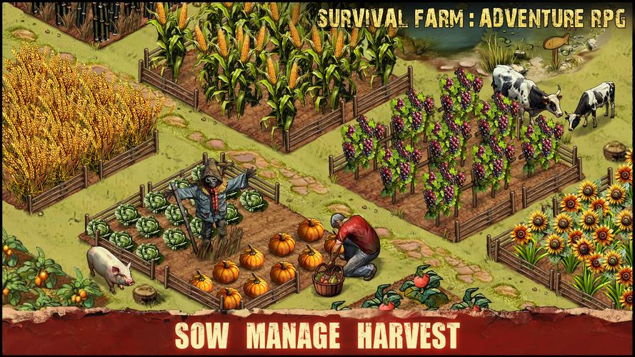 Survival Farm: Adventure RPG Screenshot 1