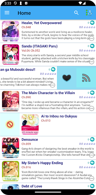 Manga World - Online Reader應用截圖第2張