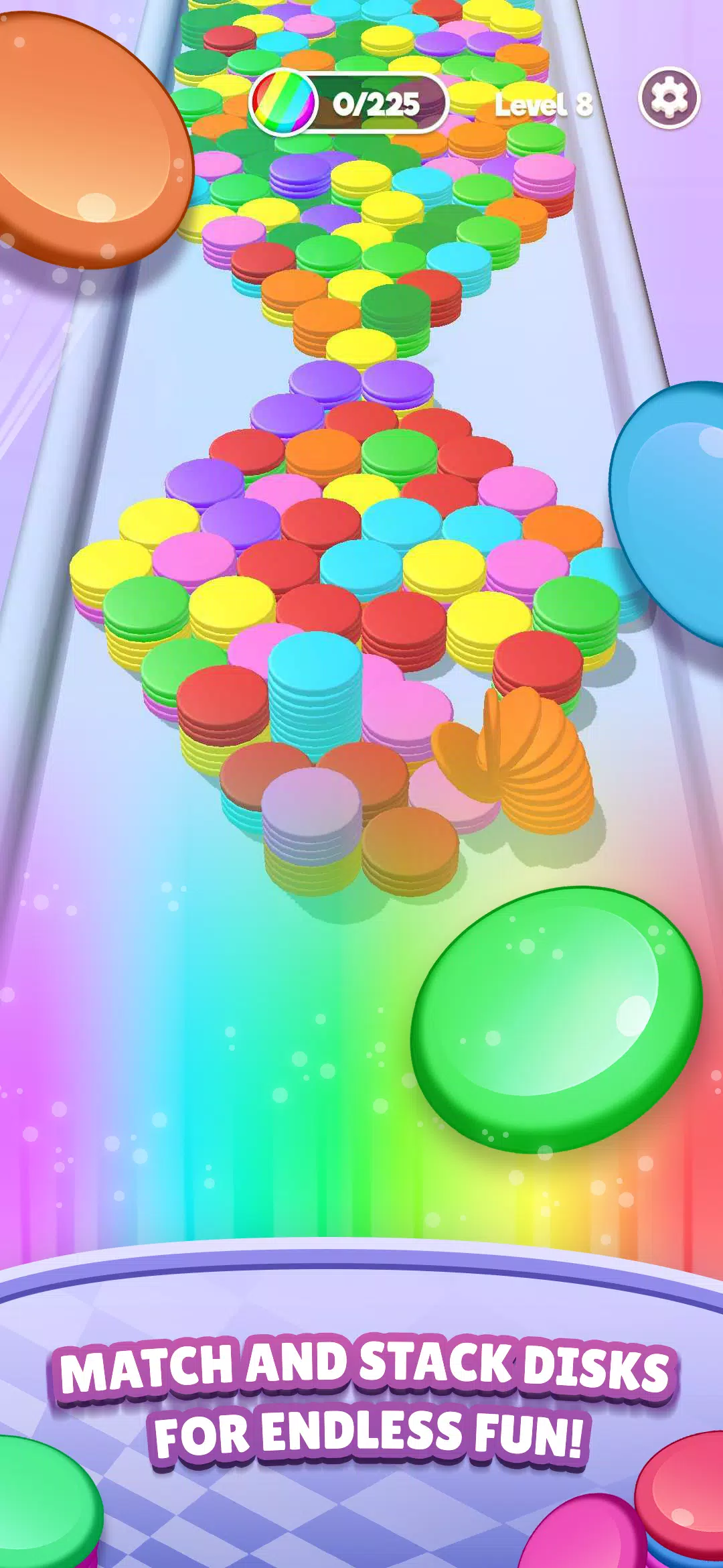 Stack Blast - Disk Shooter应用截图第0张