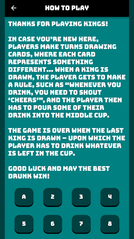 Schermata Kings - Drinking Game 3