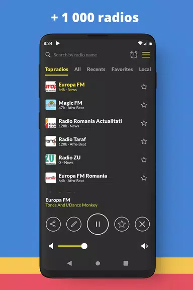 Radio Romania FM online Ảnh chụp màn hình 0