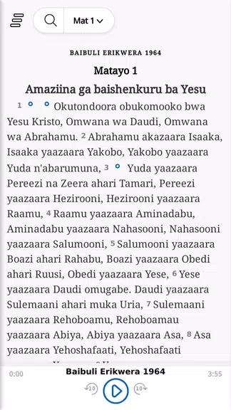 BAIBULI ERIKWERA Runyankore 스크린샷 0