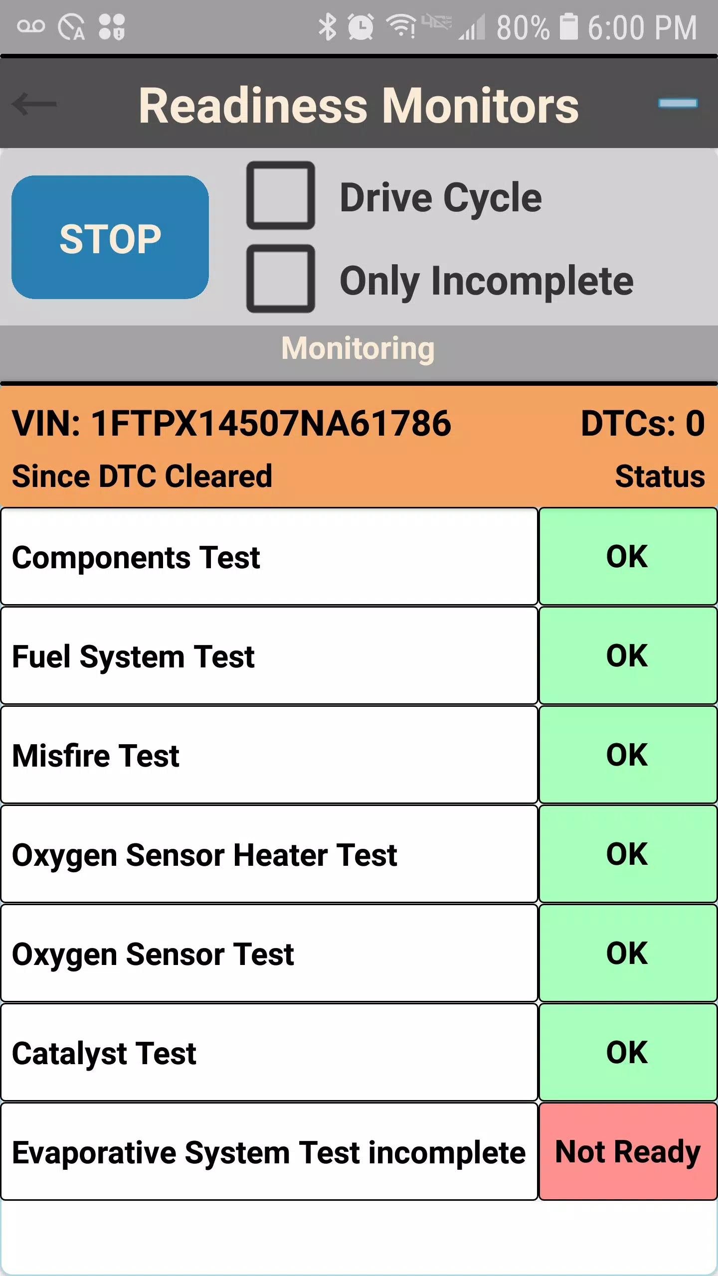 OS OBD2 Interface Tangkapan skrin 2