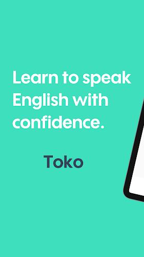 Toko：與 AI 機器人練習真實英語對話，增強英文口說自信 Zrzut ekranu 2