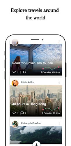 Trotter It -Travel Journal App Zrzut ekranu 2