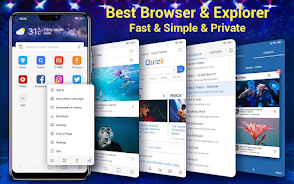 Web Browser & Fast Explorer Screenshot 2