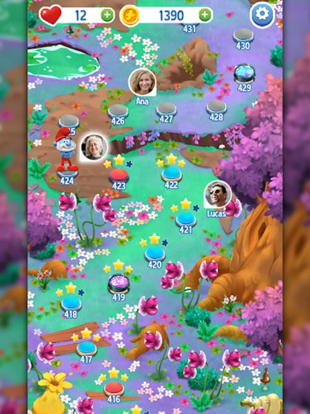 The Smurfs - Bubble Pop Screenshot 3