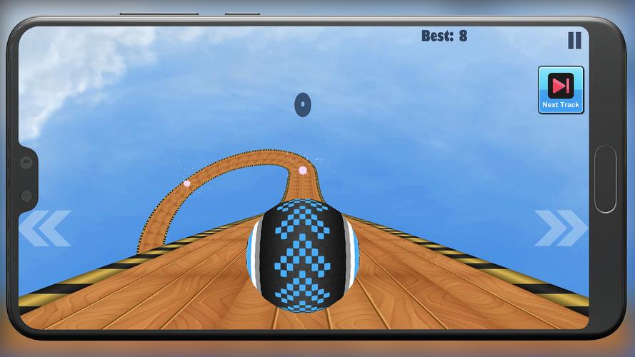 Rolling Ball Impossible road スクリーンショット 1