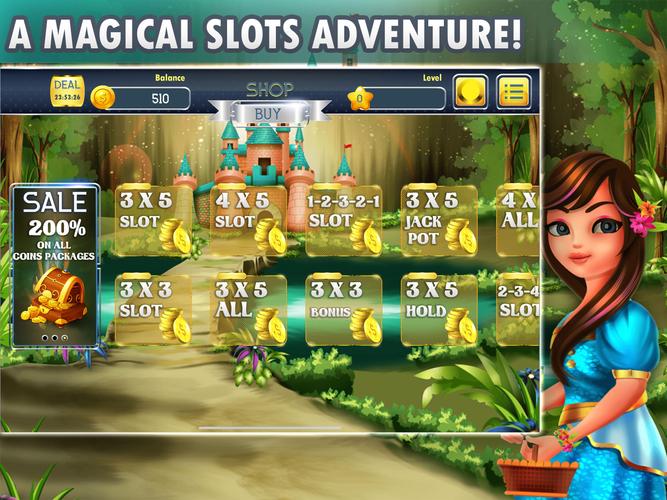 Wizard Of Wonderland Slots Tangkapan skrin 0