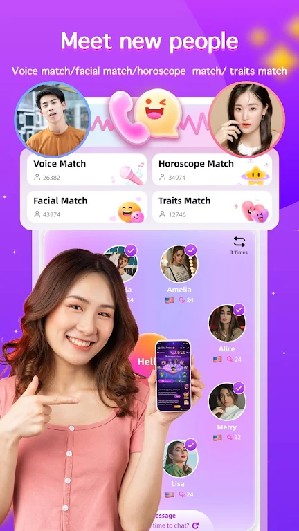 CP Talk-Chat,Dating,Match,Meet ภาพหน้าจอ 2