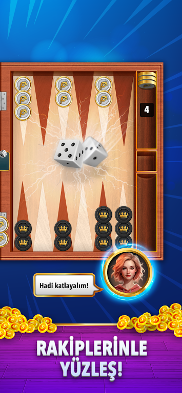 Masters of Backgammon : Online Screenshot 1