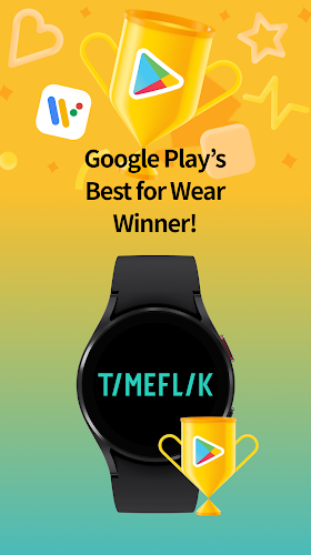 TIMEFLIK Watch Face Schermafbeelding 2