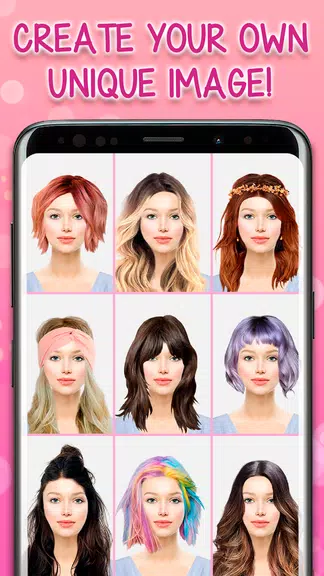 Long Hairstyles Photo Screenshot 1