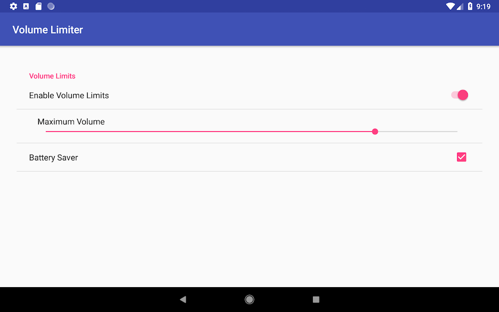 Volume Limiter Ảnh chụp màn hình 2