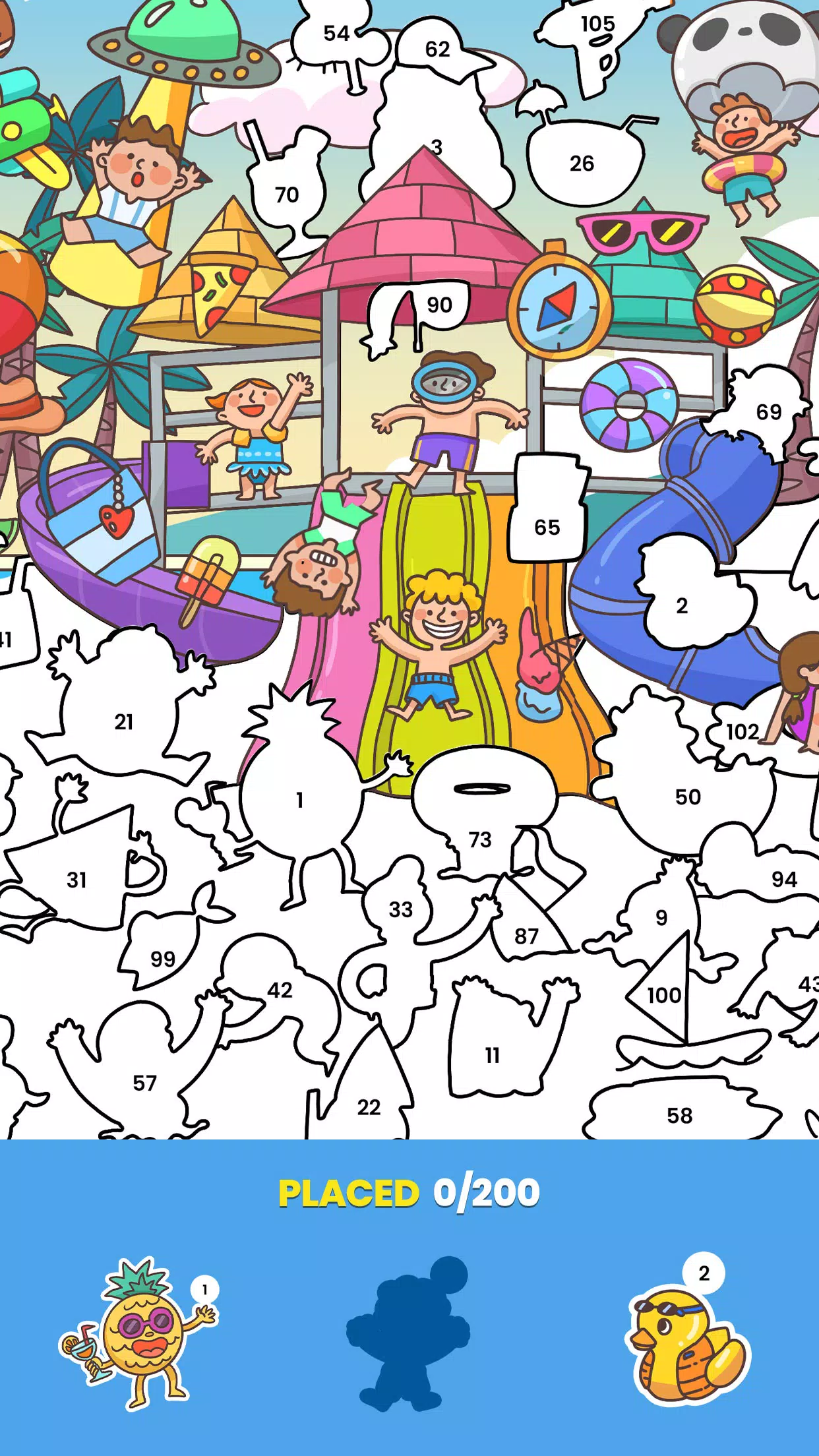 Sticker Book: Color By Number 스크린샷 2