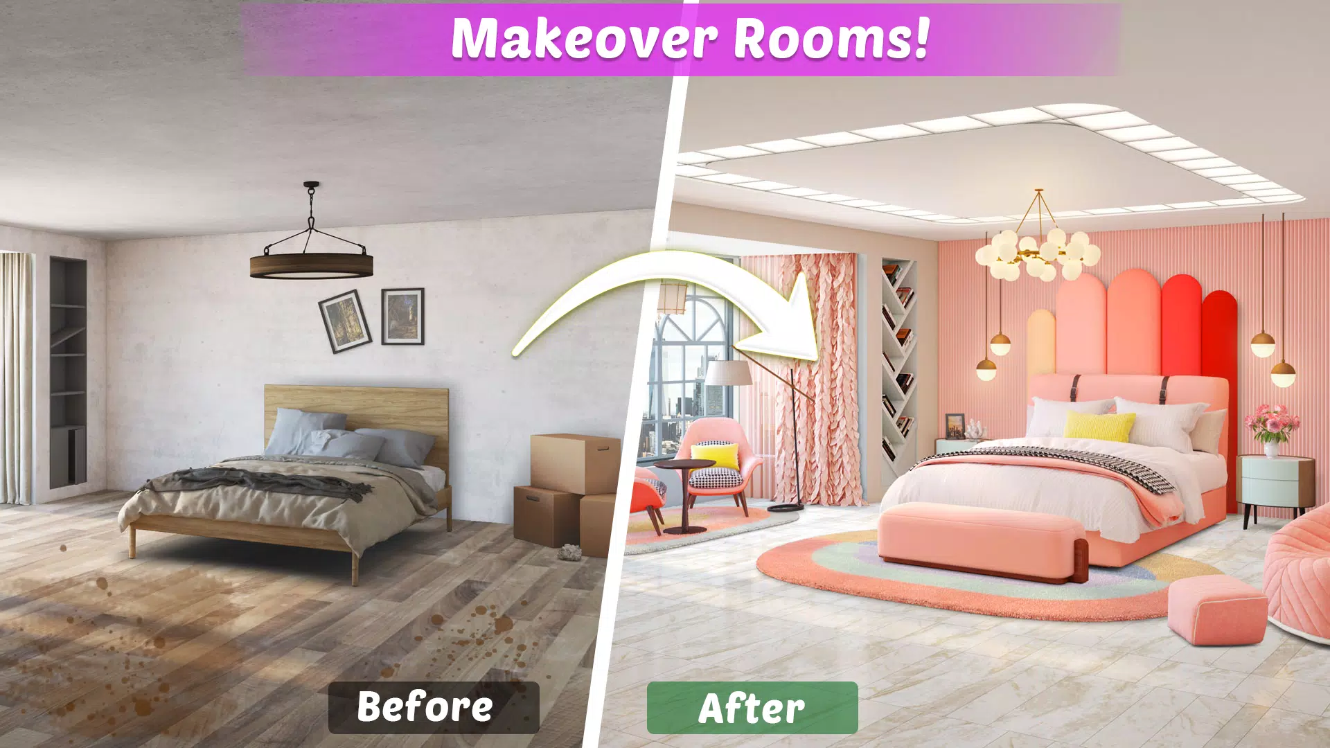 Redesign – My Home Design Game 스크린샷 1