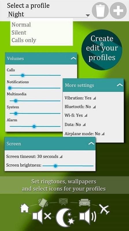 Sound Profile Tangkapan skrin 1