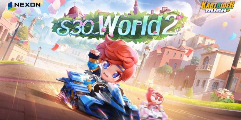 Kartrider Rush+ rilascia la stagione 30: World 2 con nuovi kart, tracce, personaggi e altro ancora