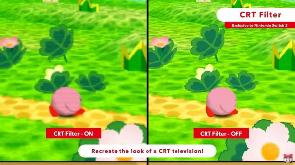 Filtro CRT para N64 e Função Rewind Confirmados no Nintendo Switch 2